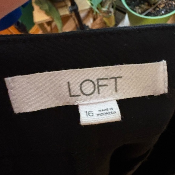 LOFT Classic Black Trousers - Picture 2 of 3